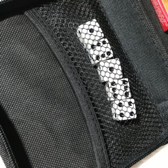 NWOT Crazy 8's, Go Fish, Dice & Zippered Travel Storage Case Set - Picture 6 of 11